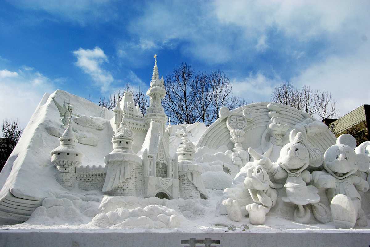 Lễ hội Nhật Bản – Lễ hội tuyết Sapporo đầu tháng 2 tại Hokkaido | WAppuri